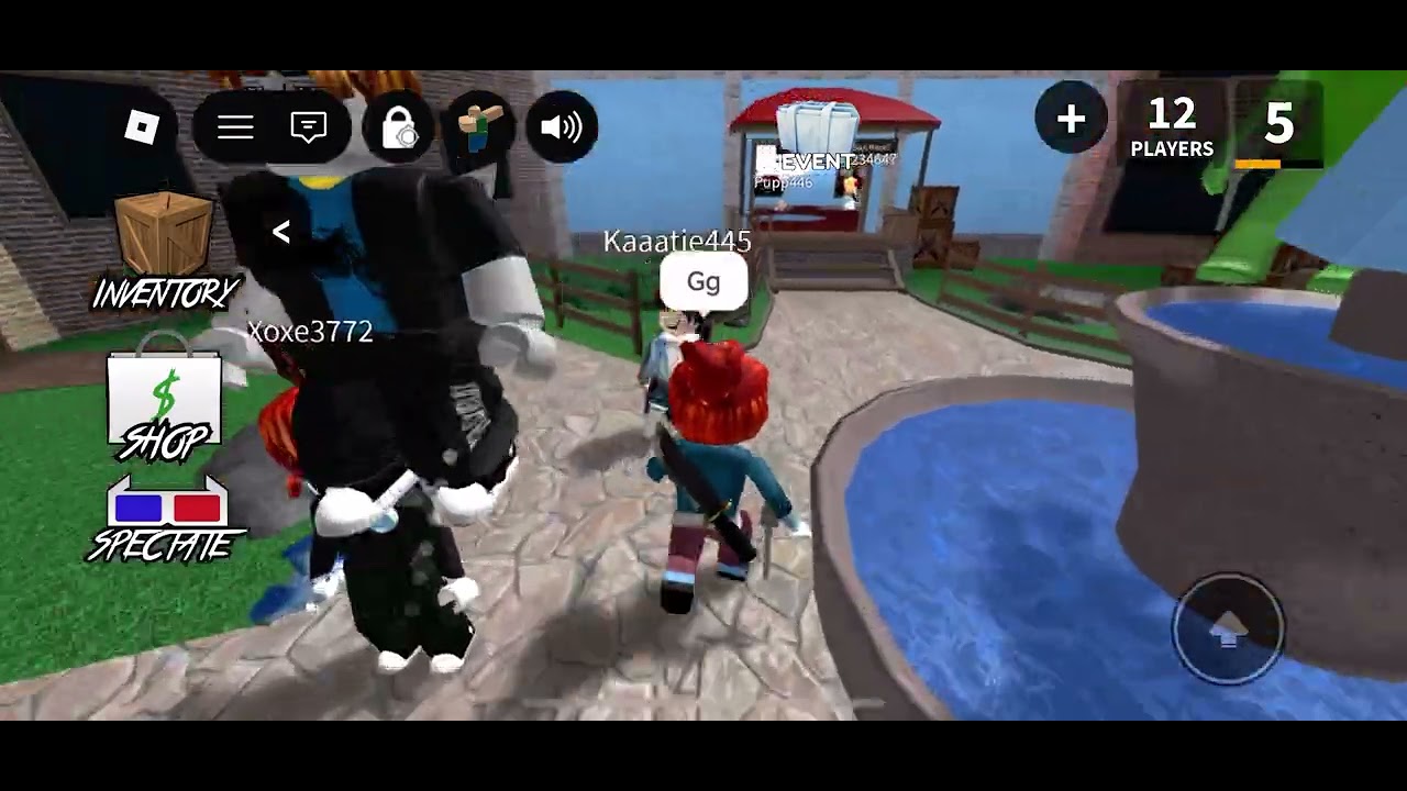 Playing mm2 (not winning) and idk why there calling me S. U. S
