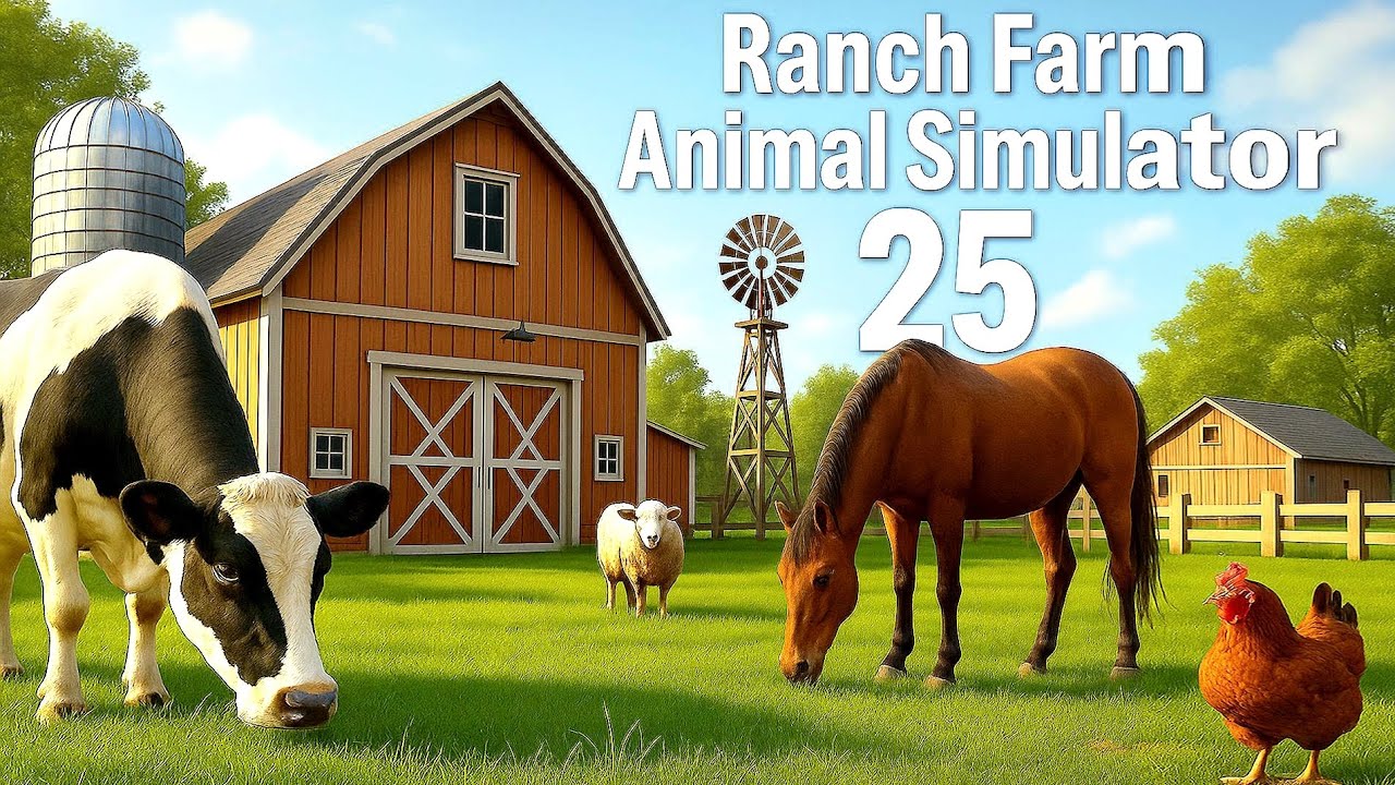 🌾 Ranch Farm Animal Simulator 25 Walkthrough Part 1 | Mobile Gameplay (Android/iOS)
