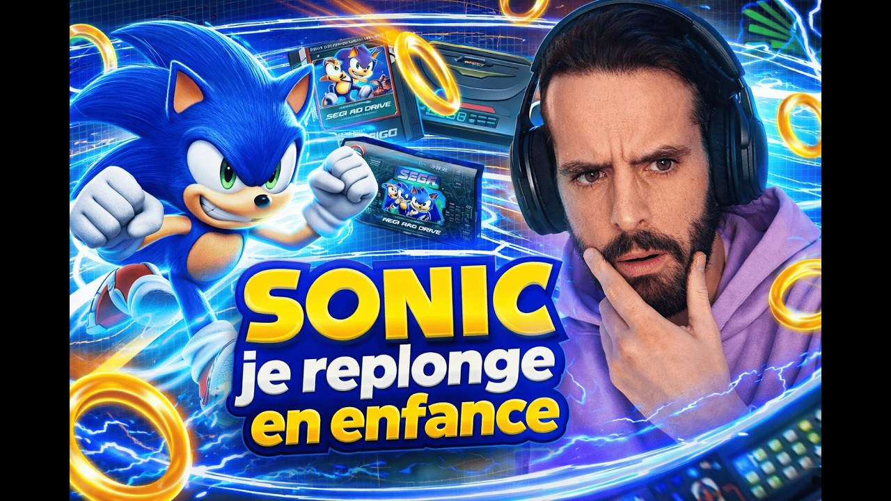 Je joue à Sonic Mania ⚡ Gameplay FR | Trop rapide !!