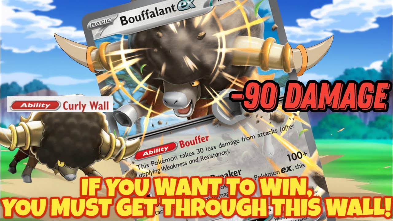 Give your Bouffalant ex 390 HP with this BUILD! "Curly" Wall out your Opponent!