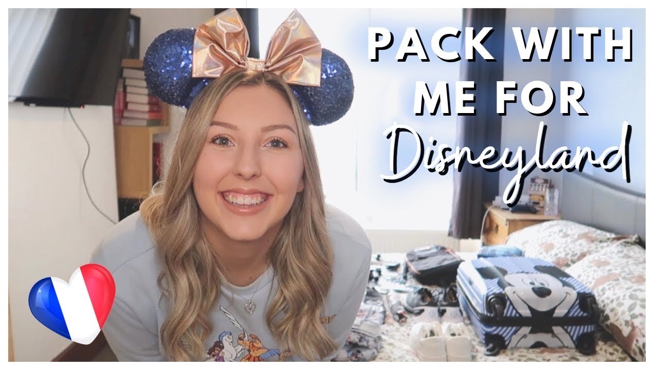 PACK WITH ME FOR DISNEYLAND PARIS🏰✨ // Disney Outfits, Minnie Ears, Park Bags & Packing Tips