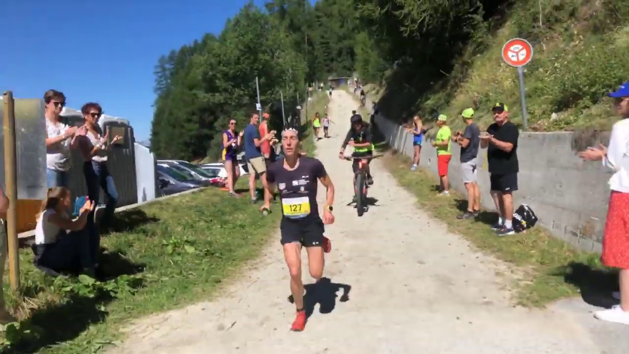 Maude Mathis Chandolin aid station , Sierre Zinal 2019