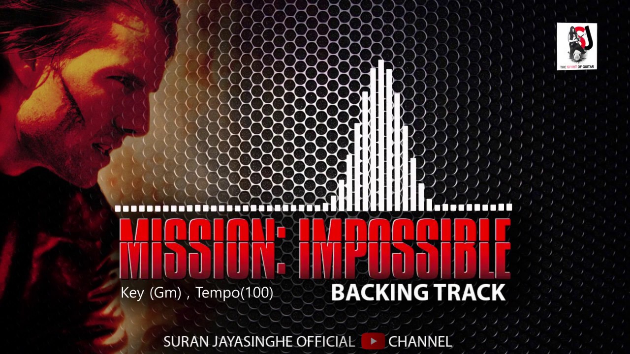 Mission Impossible  Guitar ( Backing Track ) Suran Jayasinghe