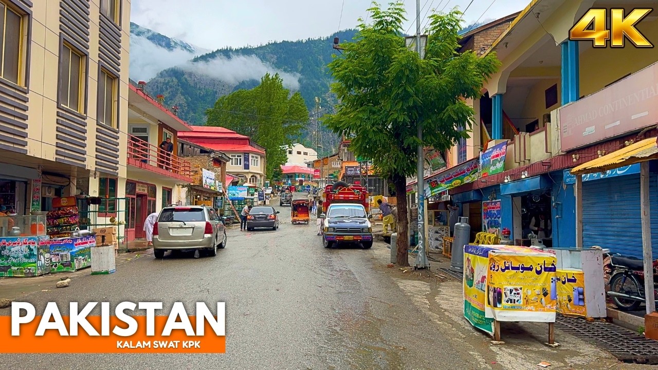 🇵🇰 Lost in Kalam Bazar Pakistan : 4K 60FPS Immersive Walking Tour