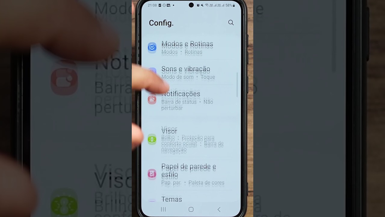 COMO AUMENTAR A LETRA E DAR ZOOM NA TELA DO CELULAR #shorts
