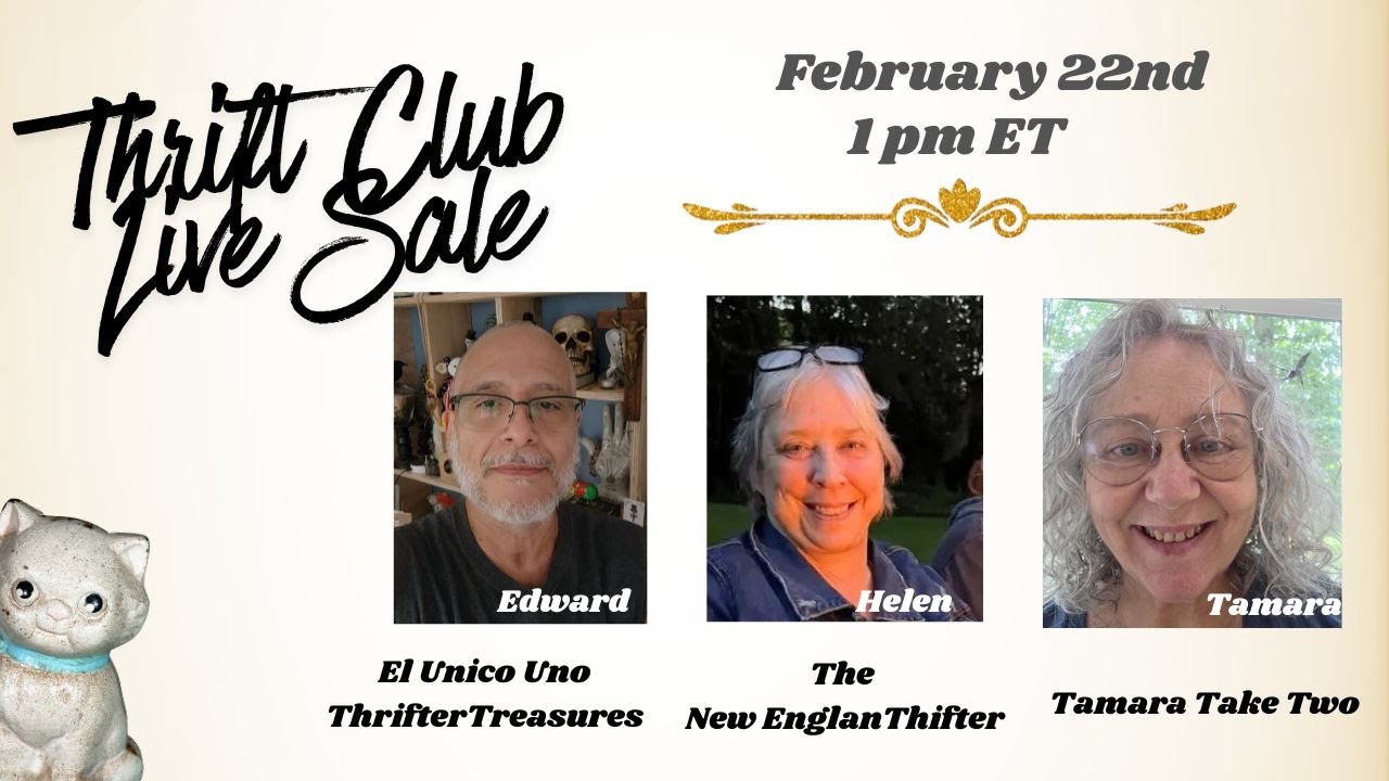 Thrift Club Live Sale