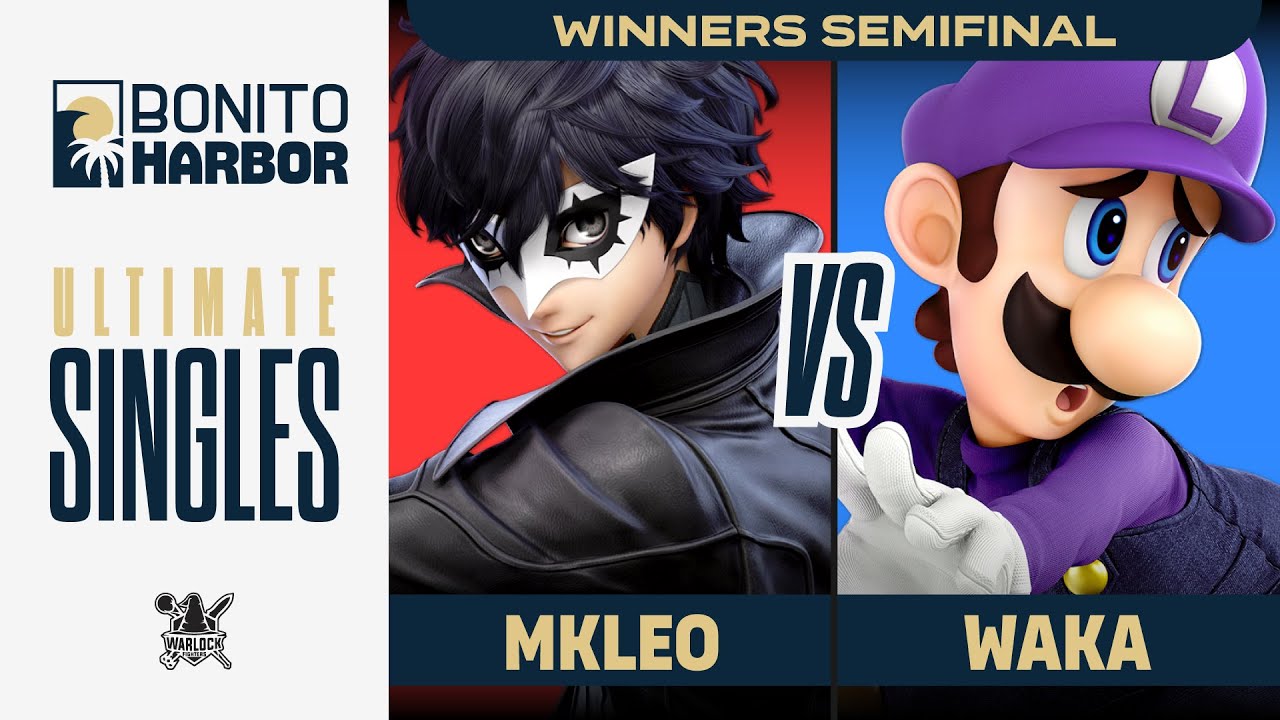Bonito Harbor 2023: MKLeo (Joker) vs Waka (Luigi)  - TOP 8 W.Quarters - SSBU