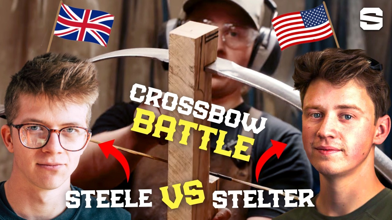 Steele vs Stelter Across the Pond! 4 Hr Crossbow Challenge