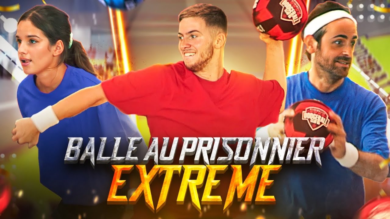 ÉNORME MATCH DE BALLE AU PRISONNIER ! (Ft. trop de gens 😂)