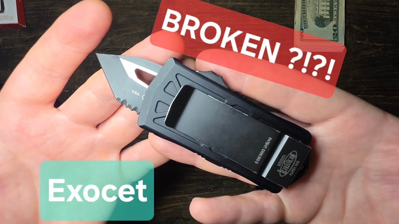 Microtech Exocet stopped working, but I think I can fix it