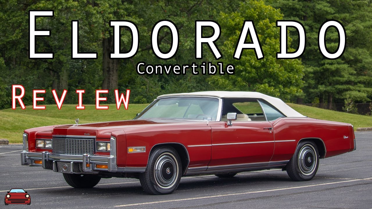 1976 Cadillac Eldorado Convertible Review - The End Of Giant V8 Engines!