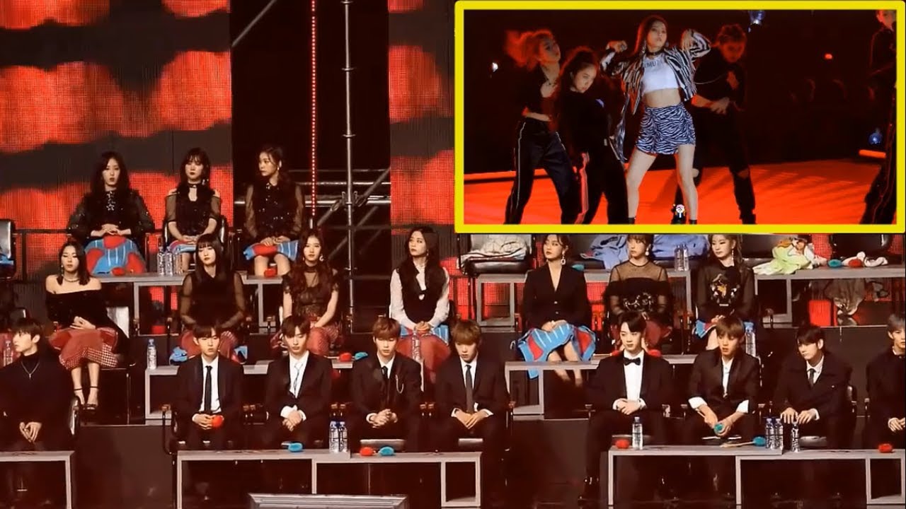 Wannaone,Twice,Gfriend Reaction gidle - $$$ Latata GDA 2019