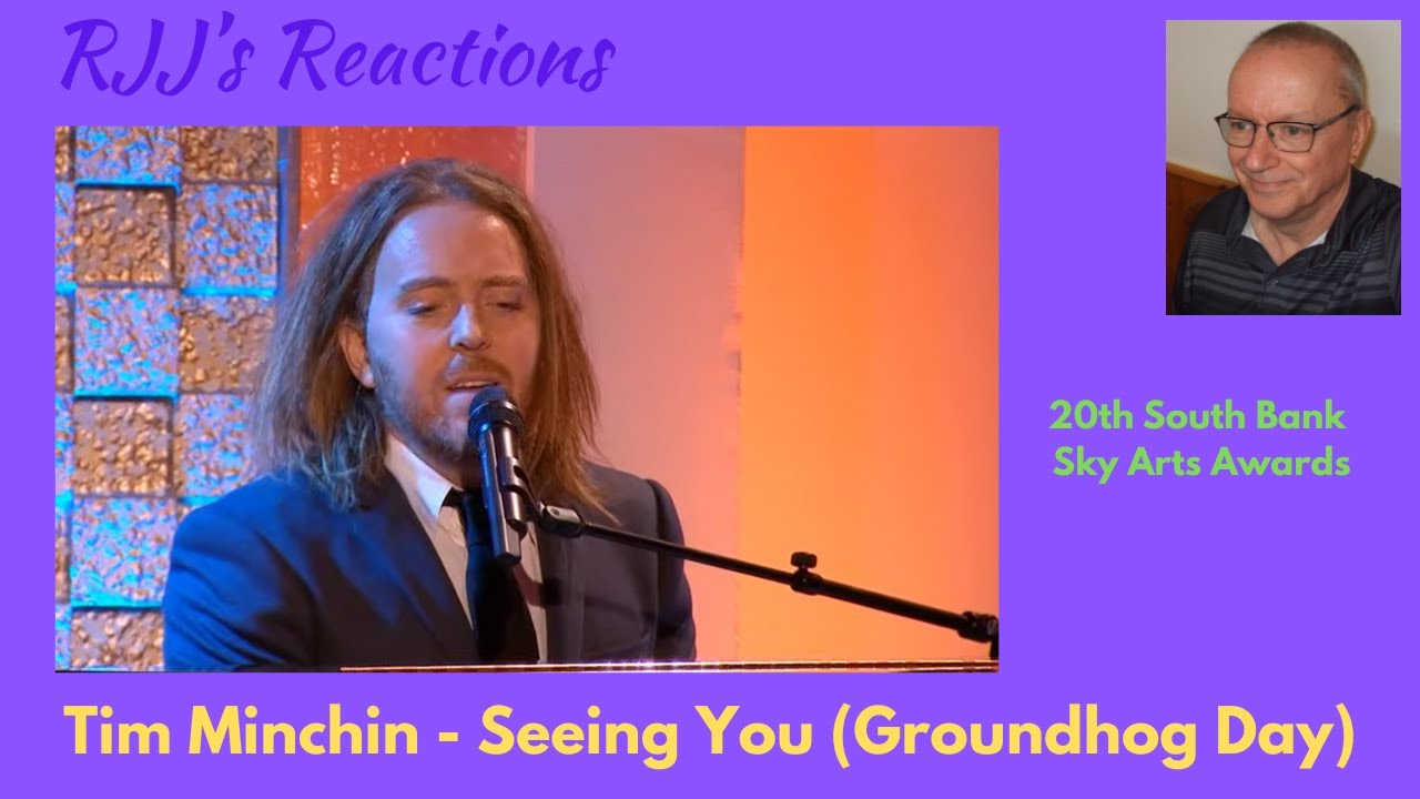 Tim Minchin - Seeing You  (at the 20th South Bank Sky Arts Awards)  🇨🇦 RJJ's Reaction