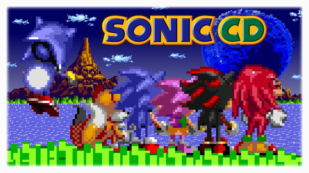 Sonic CD: Multiple Characters 100% Playthrough (All Timestones)