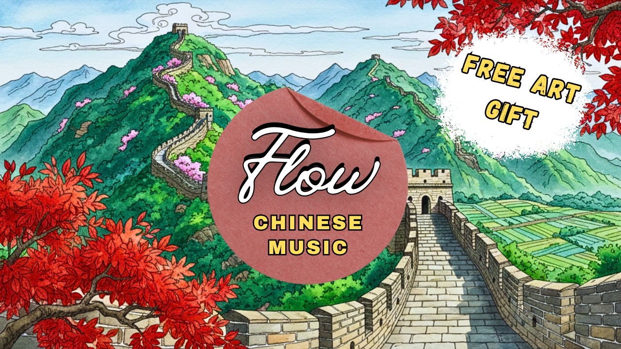 🌿 Chinese Flow — Traditional Chinese Music for Focus & Creative Energy