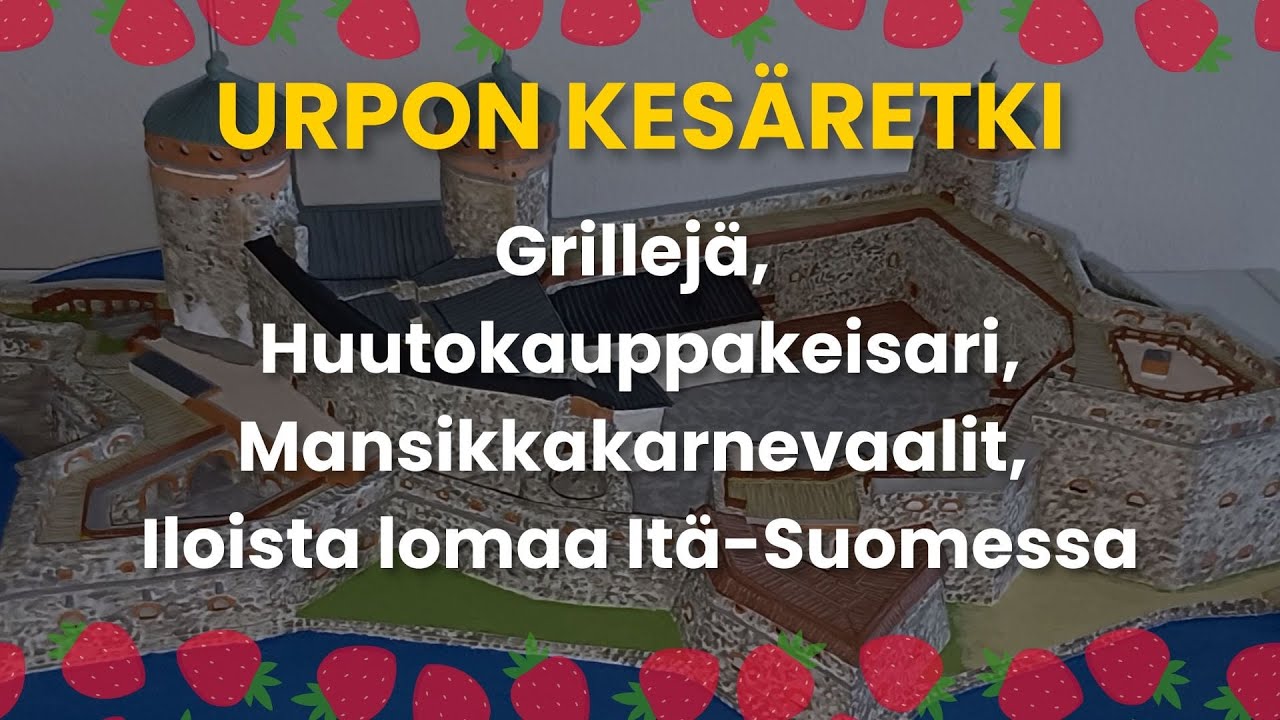 Urpon kesäreissu Itä-Suomeen 2024