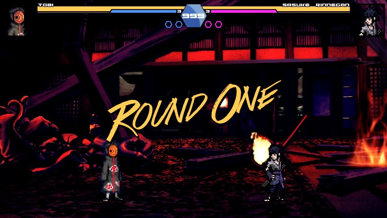 MUGEN: TOBI VS SASUKE RINNEGAN