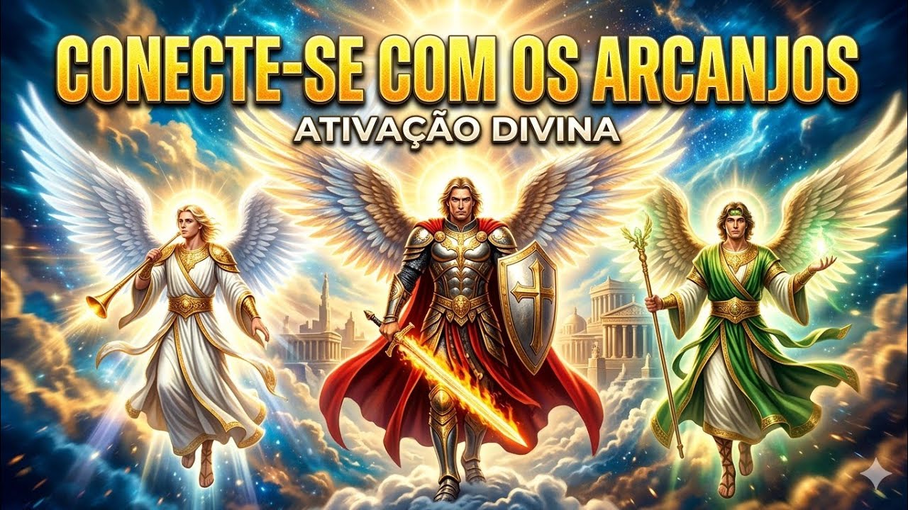 “Conecte-se com os Arcanjos ✨ Oração de Proteção e Fé”