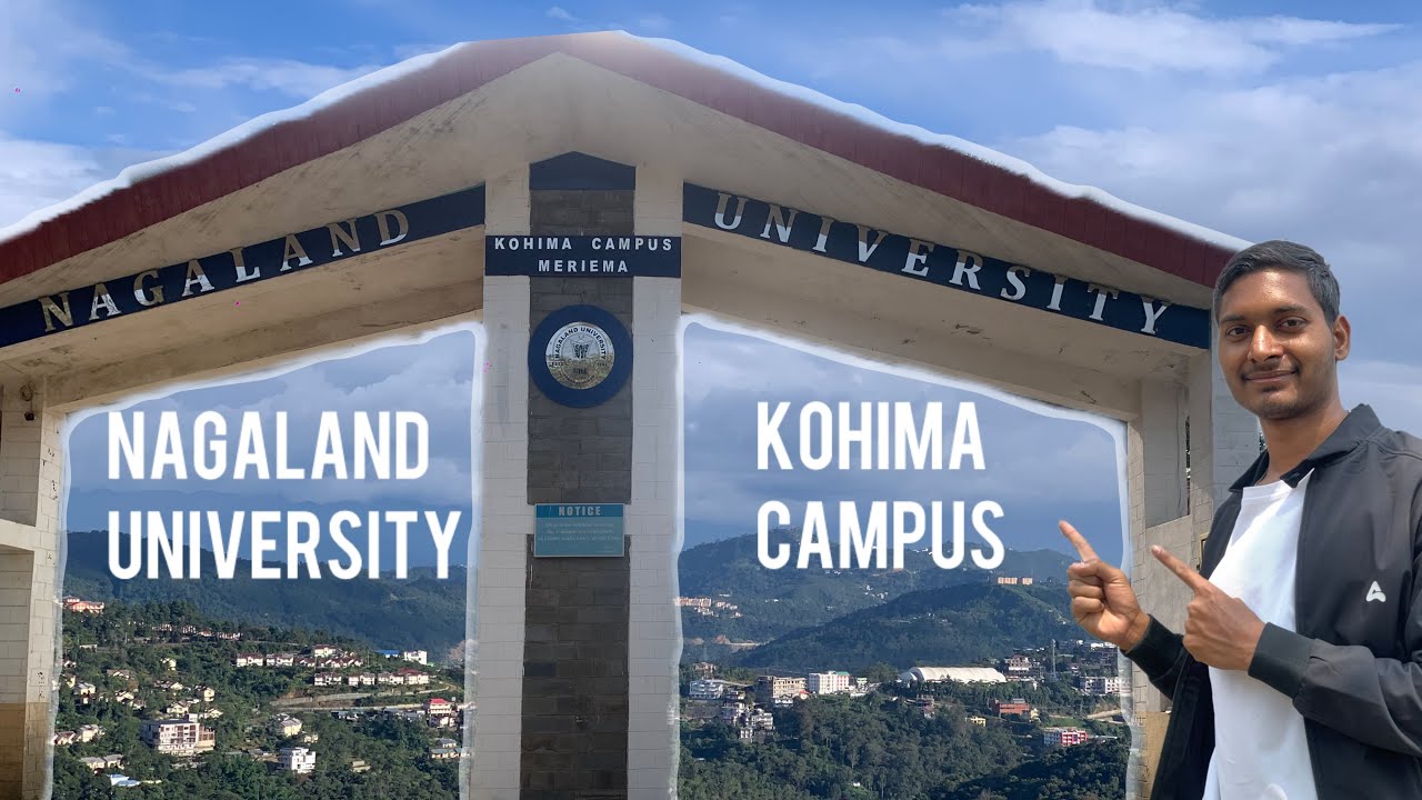 Nagaland university kohima campus,merima Tour #nagalanduniversity #kohimacampus