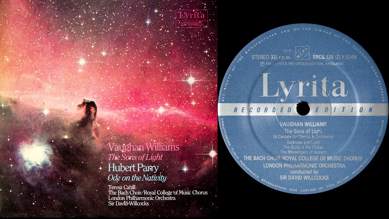 Vaughan Williams: The Sons of Light - David Willcocks / Bach Choir, LPO (vinyl: Thomas Schick DasMM)