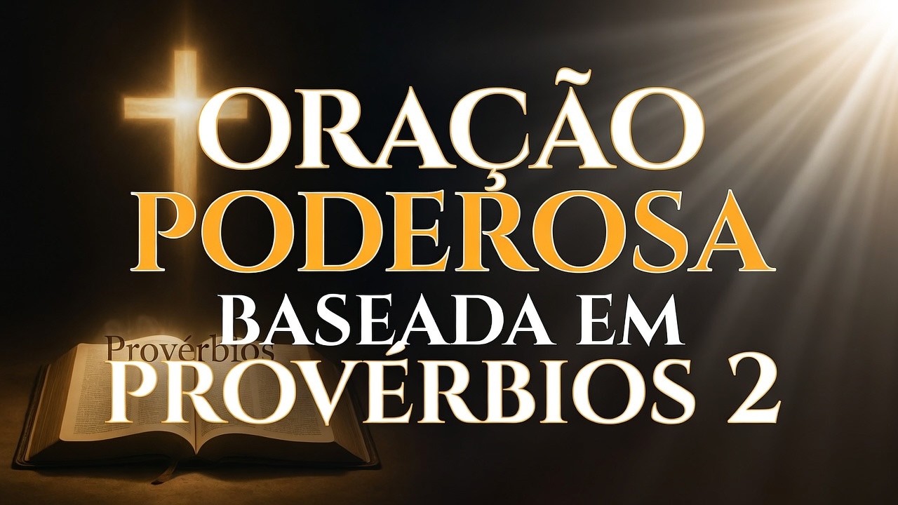 🙏 ORAÇÃO PODEROSA BASEADA EM PROVÉRBIOS 2 🙏