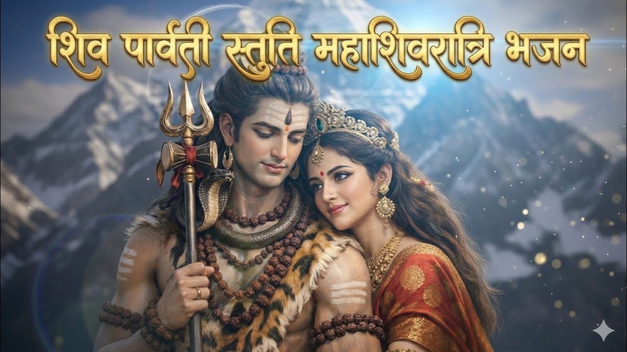 MahaShivratri bhajan// SHIV PARVATI STUTI// Shiv Morning Bhajan 