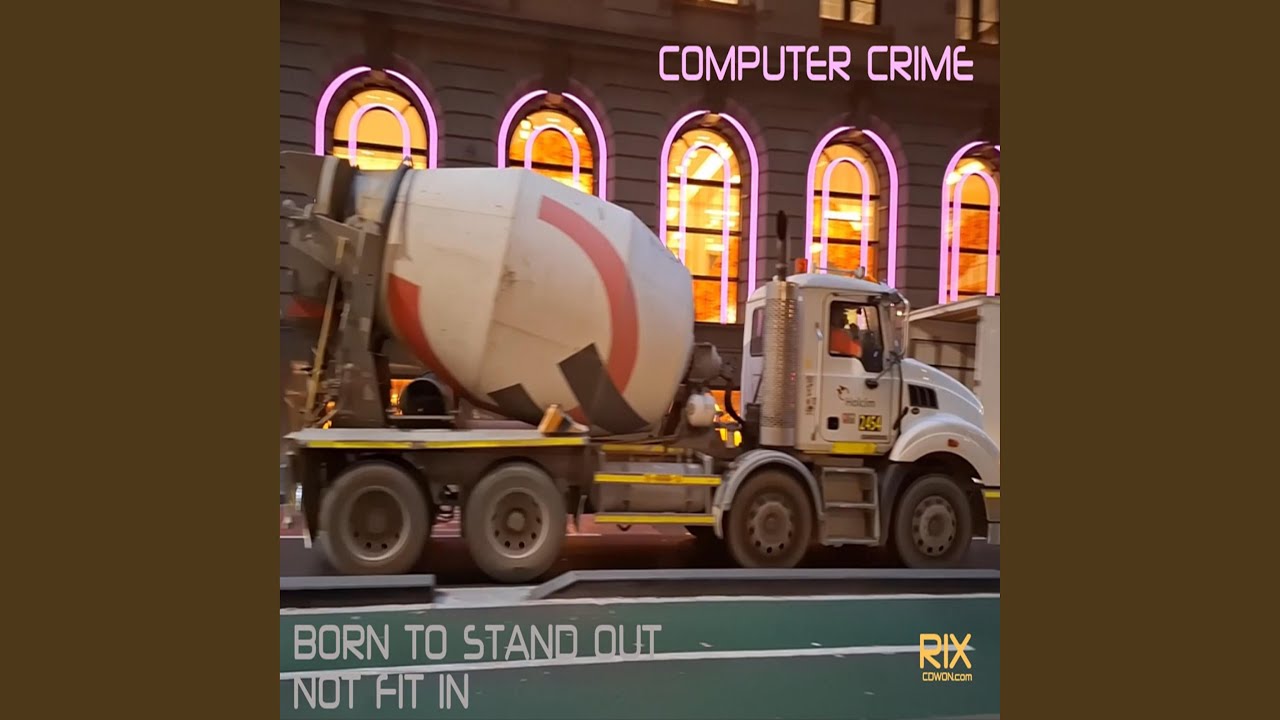 BORN TO STAND OUT NOT FIT IN (Computer Crime Radio Version)