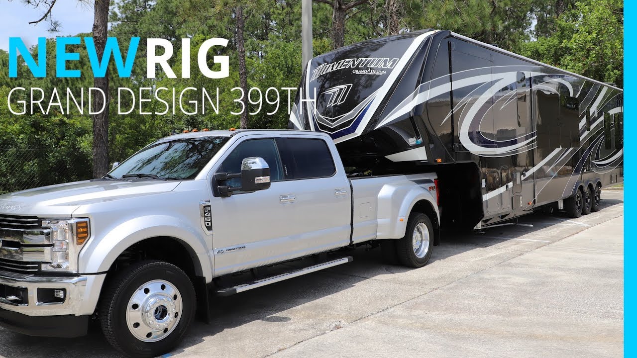 Not so TINY HOME | Moving into a GRAND DESIGN Momentum 399TH
