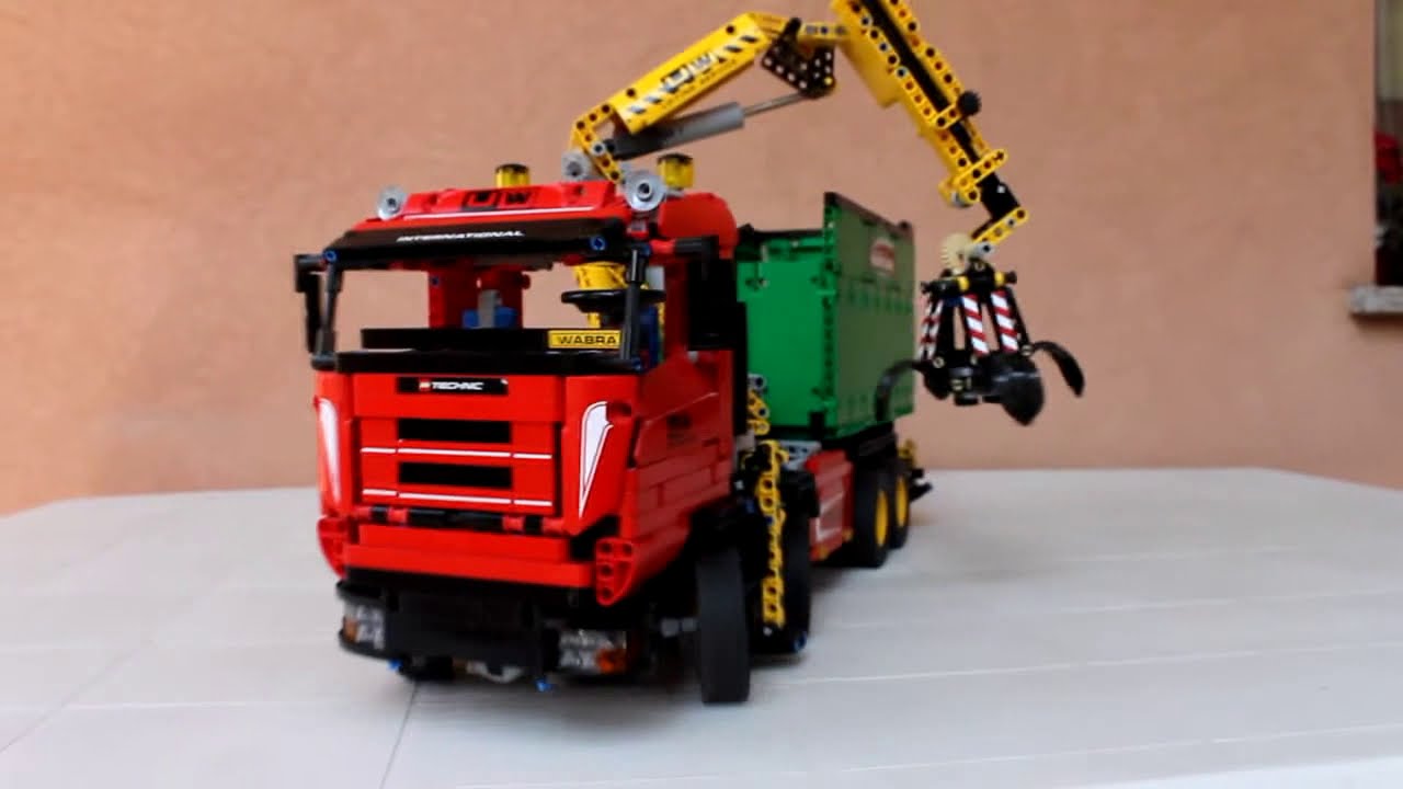 Rc Lego Technic Mod 8258 Crane truck