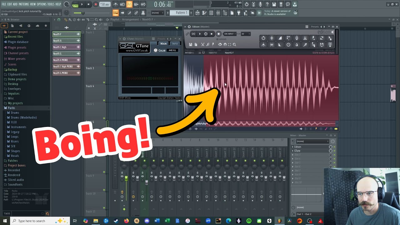 Hardstyle Kick Pitching Tutorial in FL Studio