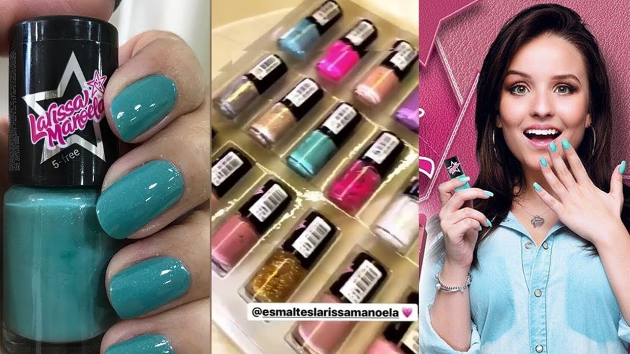 Coleção de Esmaltes: Larissa Manoela