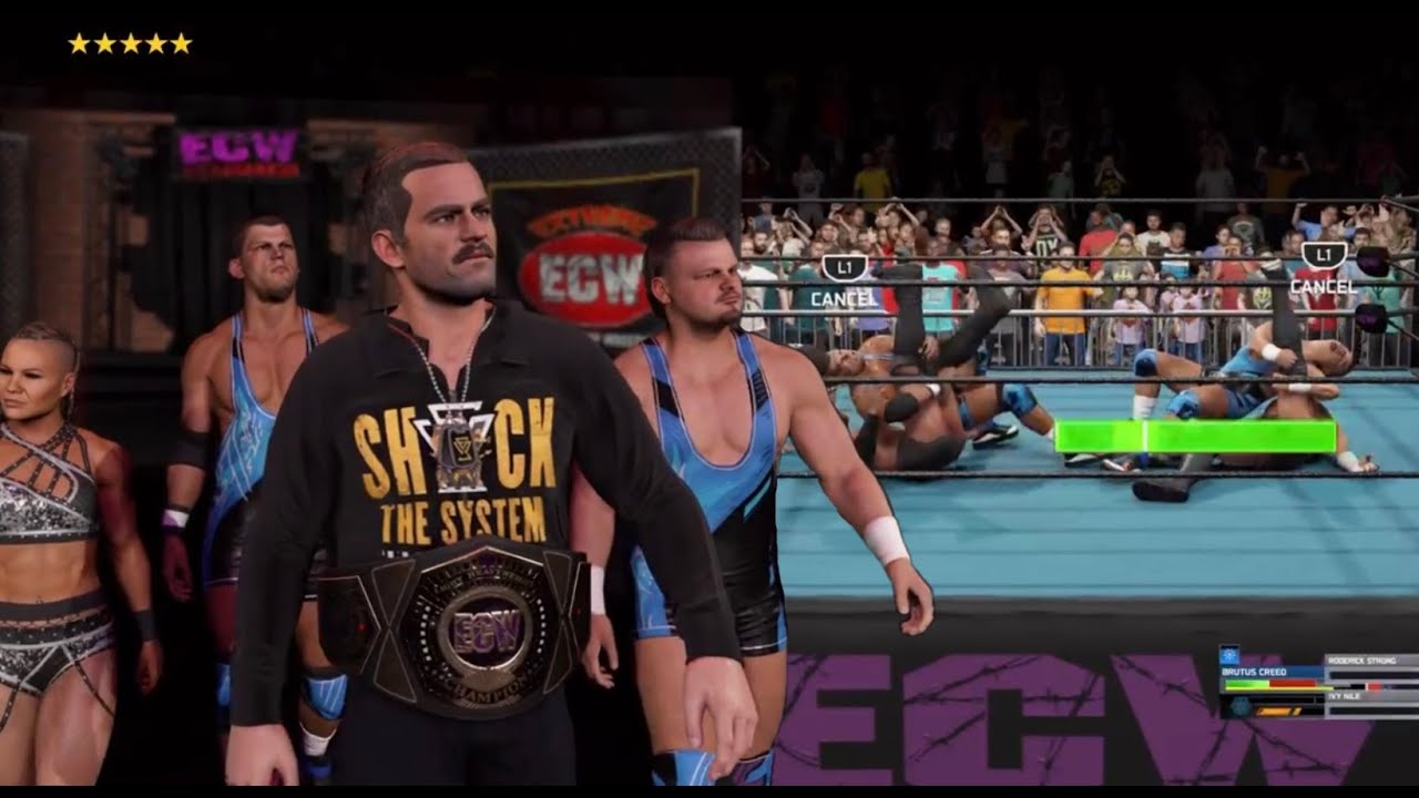 ECW Universe Mode s/o to Sabu Week 5 - Universe Mode