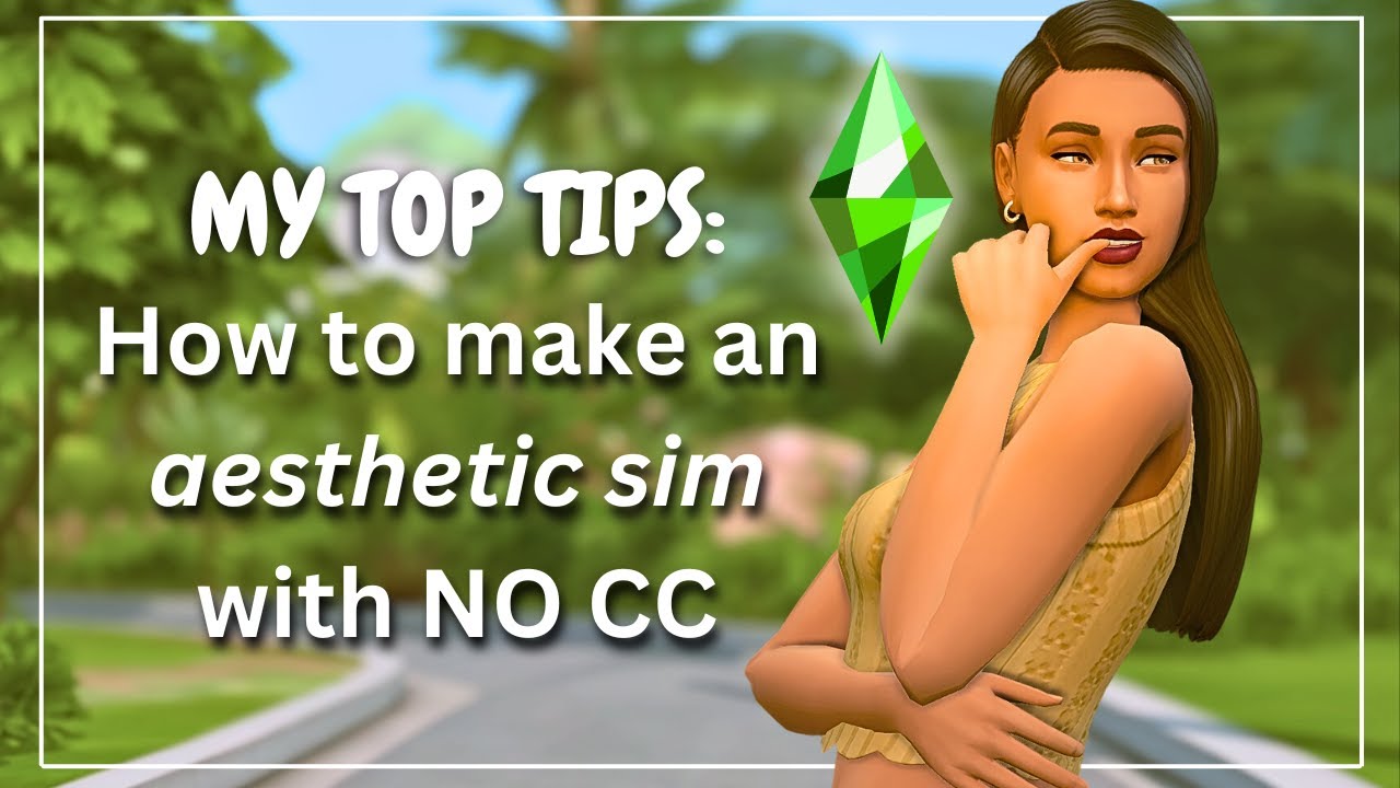 КАК СОЗДАТЬ КРАСИВОГО СИМА БЕЗ CC | Советы по созданию персонажа в Sims 4