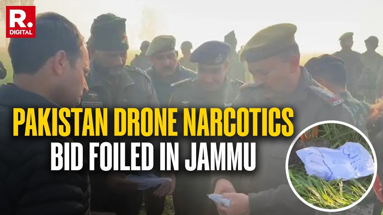 J&K: BSF, Kathua Police Bust Pak Drug Drop In Jammu, 4 Kg Heroin Worth Rs 20 Crore Recovered