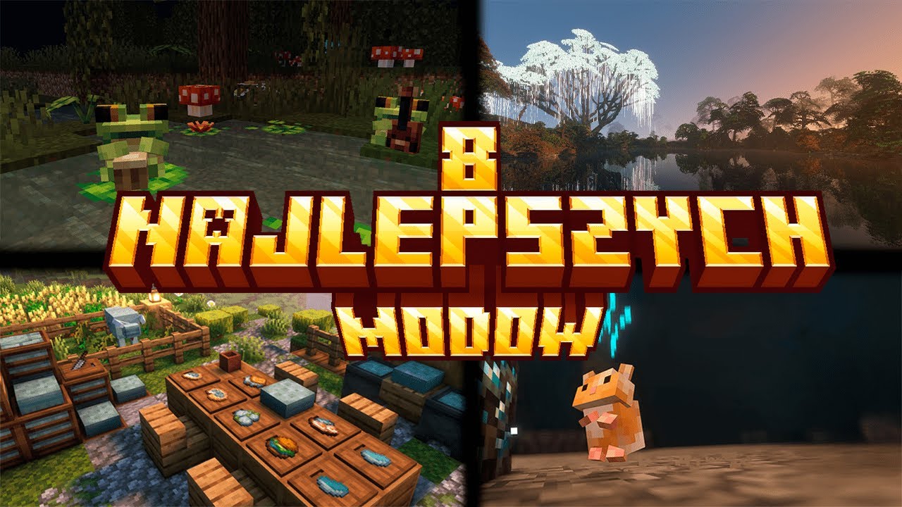 8 NAJLEPSZYCH MOD&Oacute;W DO MINECRAFTA?! 1.20+ | Forge/Fabric