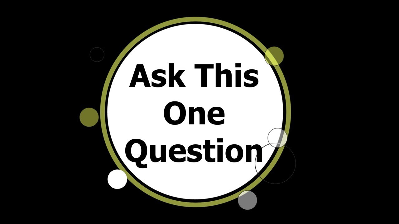 One Question for Home Inspectors.