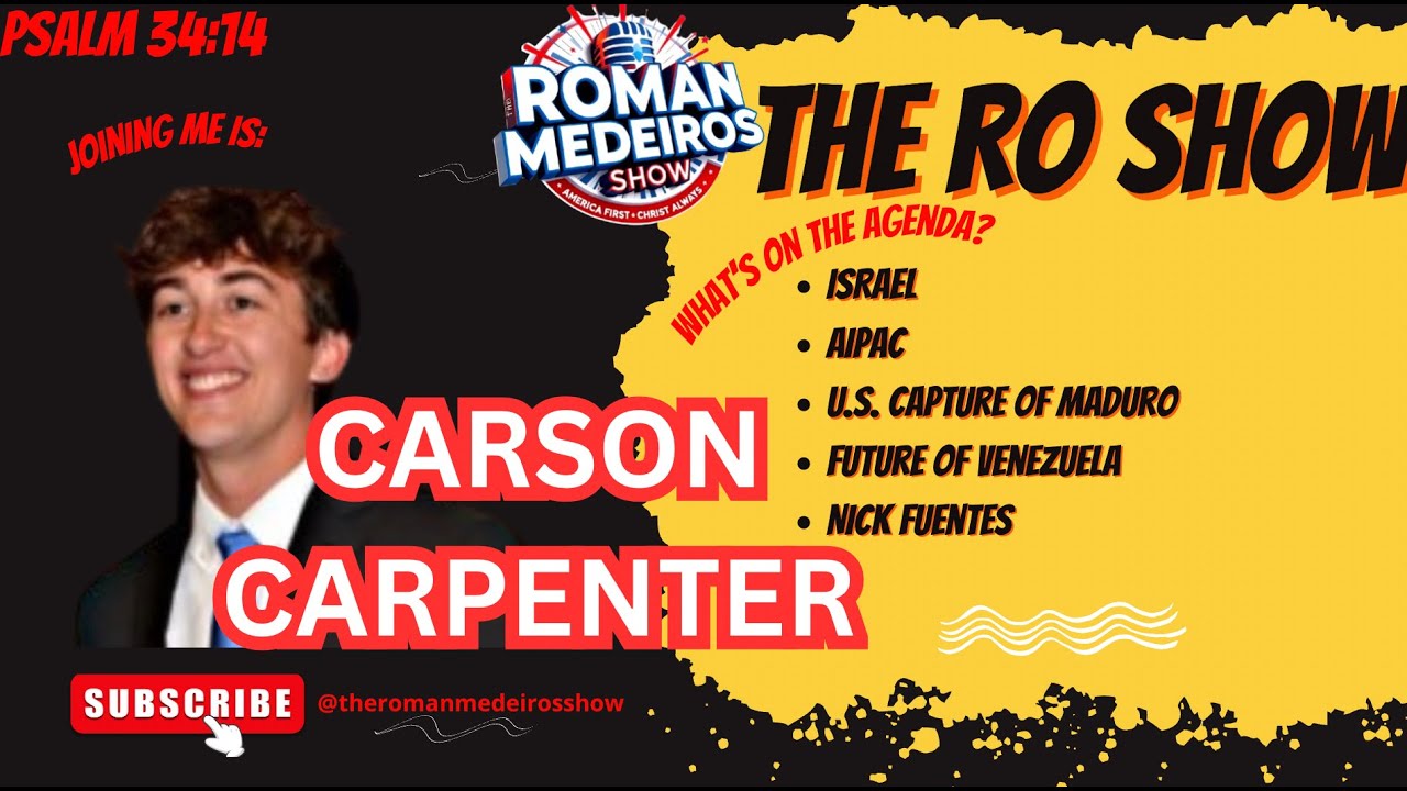 Carson Carpenter unloads on AIPAC