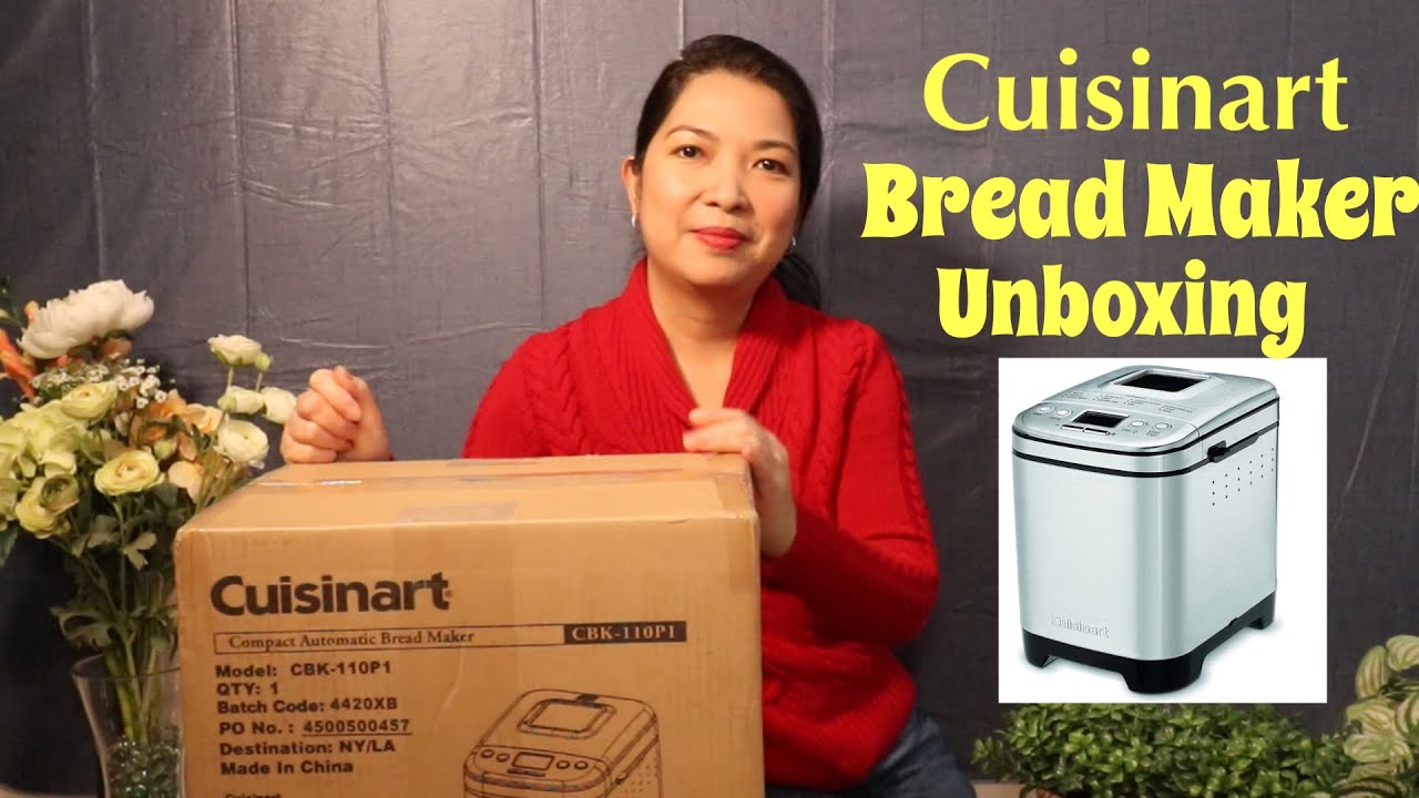 Unboxing Cuisinart Compact Automatic Bread Maker