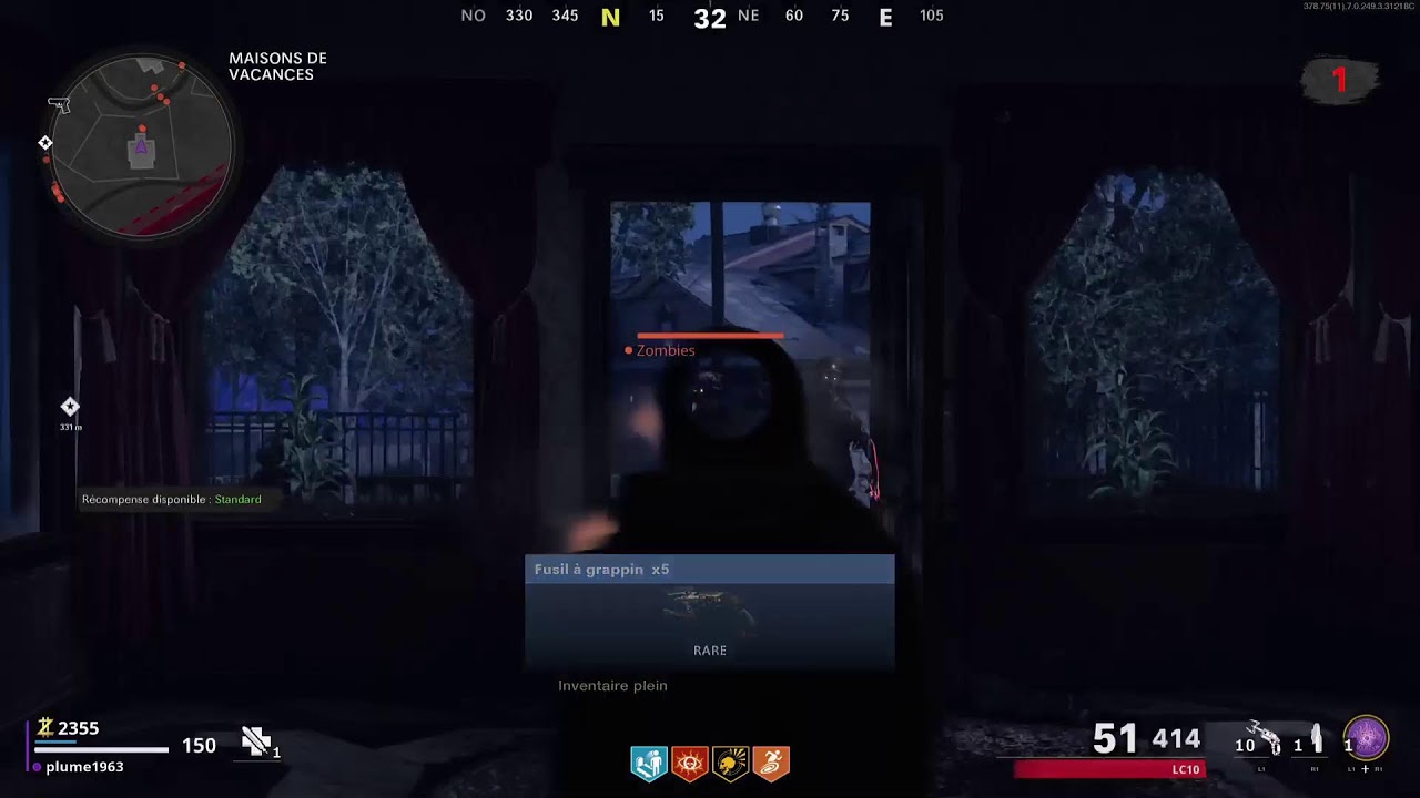 COD Black Oops Cold War PS5. Solo Contagion Zombies. En silence madame dort 😴😴😴