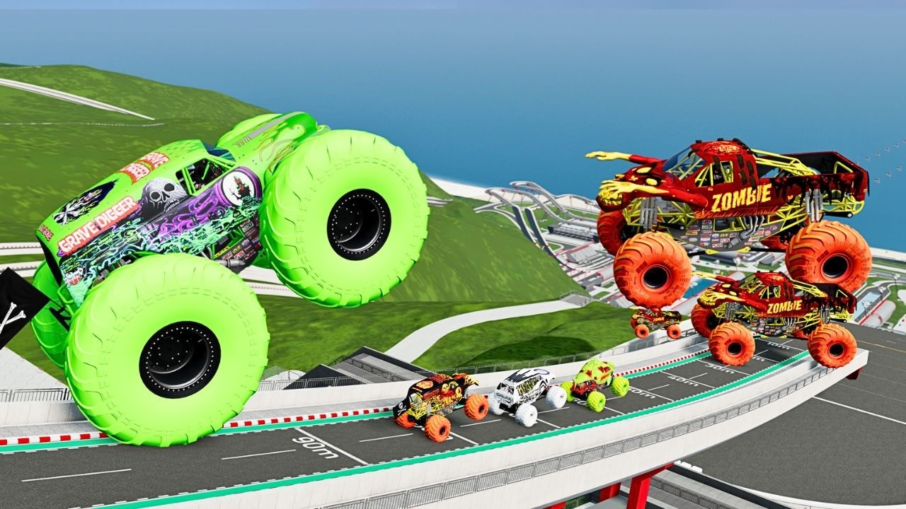 Epic High Speed Car Jumps #60 &ndash; BeamNG Drive | BNG Astar