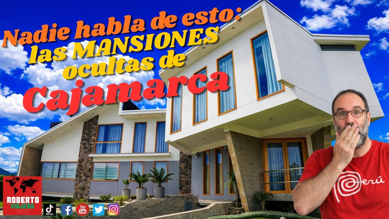 La zona mas PITUCA y  exclusiva de Cajamarca. NO LO CREERAS ES PERU !!!