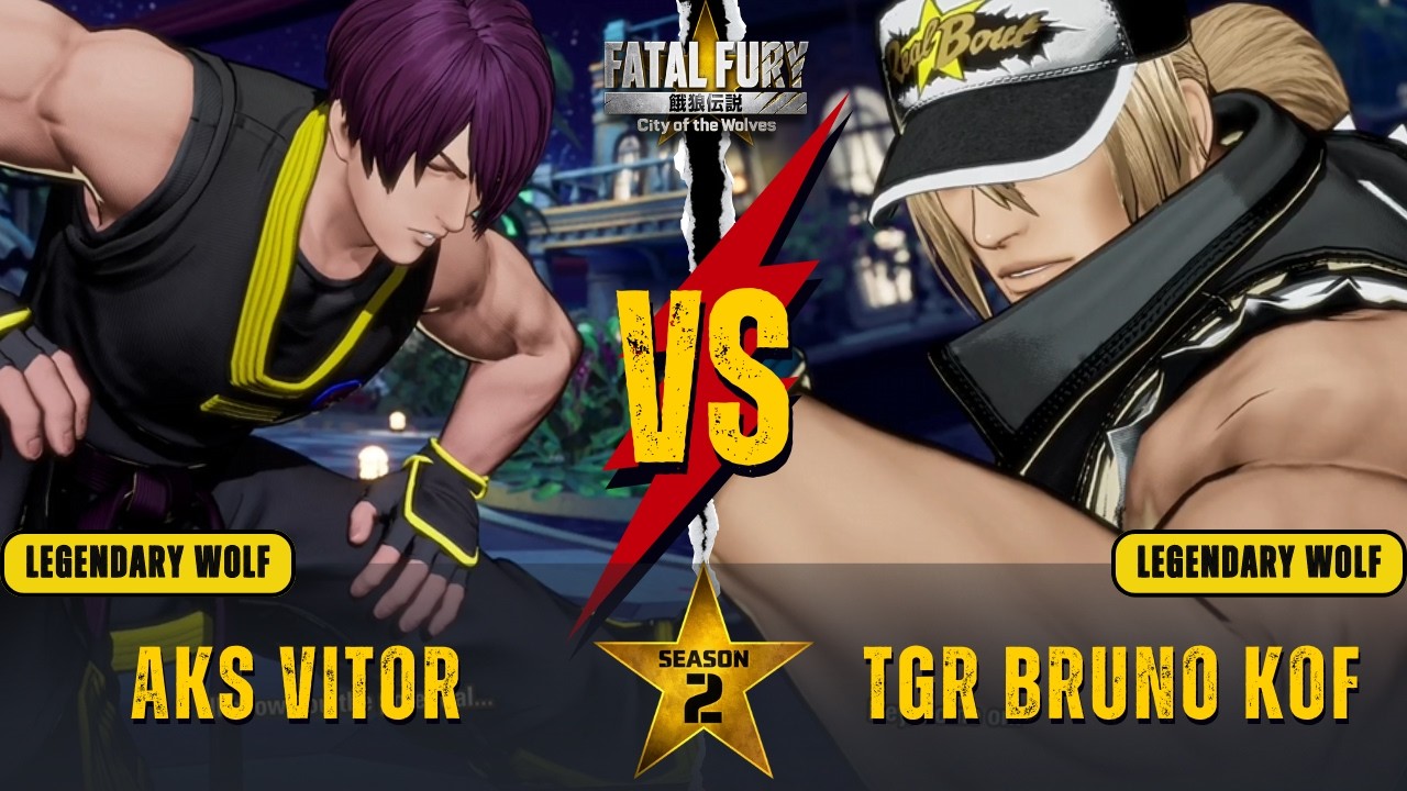 FF:CotW🌟AKS VITOR  (Jae Hoon) vs TRG BRUNO KOF (Terry)🌟Replay Match- FATAL FURY: City of the Wolves!