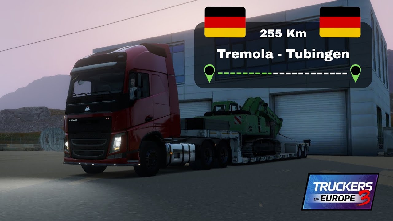 Delivery from Tremola to Tubingen: 255 km trip | TRUCKERS OF EUROPE 3
