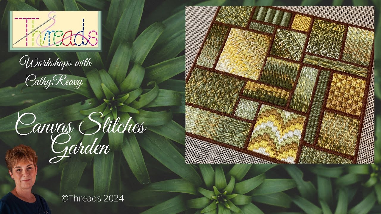 15. Victorian Step Stitch - Canvas Stitches Garden