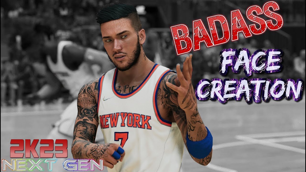 *NEW* 2k23 NEXT GEN | Badass / handsome FACE CREATION!  tutorial! (PS5)
