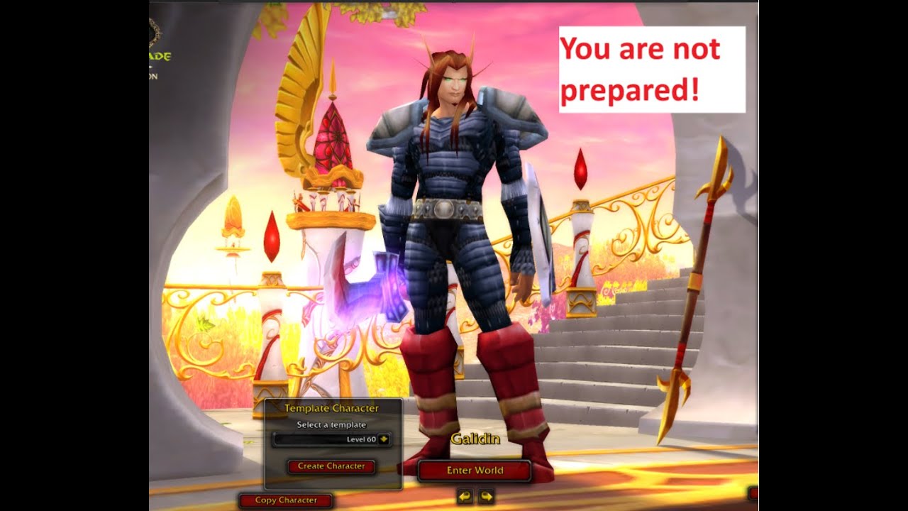 TBC Anniversary PrePatch Paladin talents!