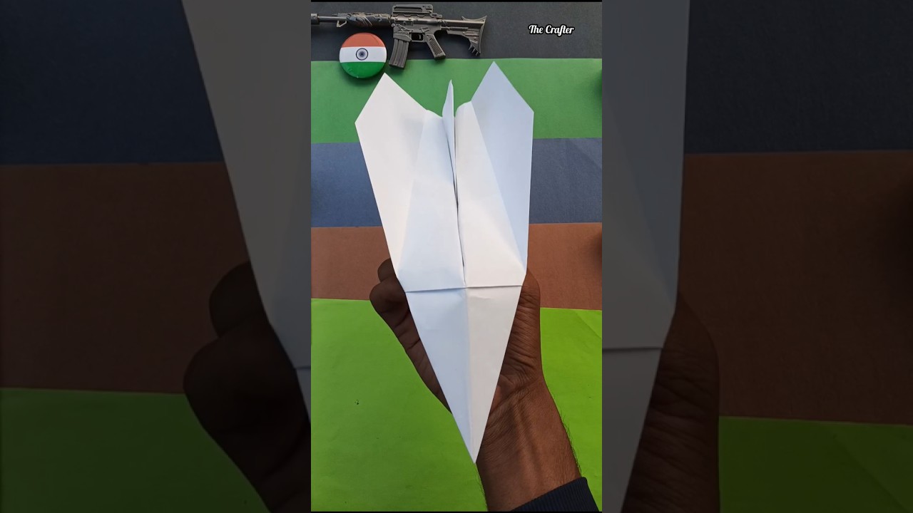 How to make a new viral paper Jet Plane , new paper Jet plane making idea , unique folding step #diy