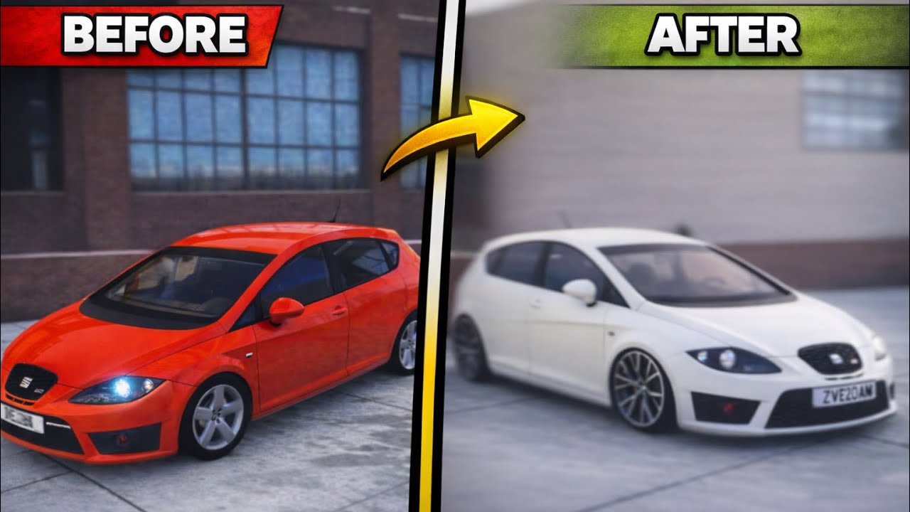 Upgrading Seat Leon Cupra mk2 (BeamNG Drive G920 )