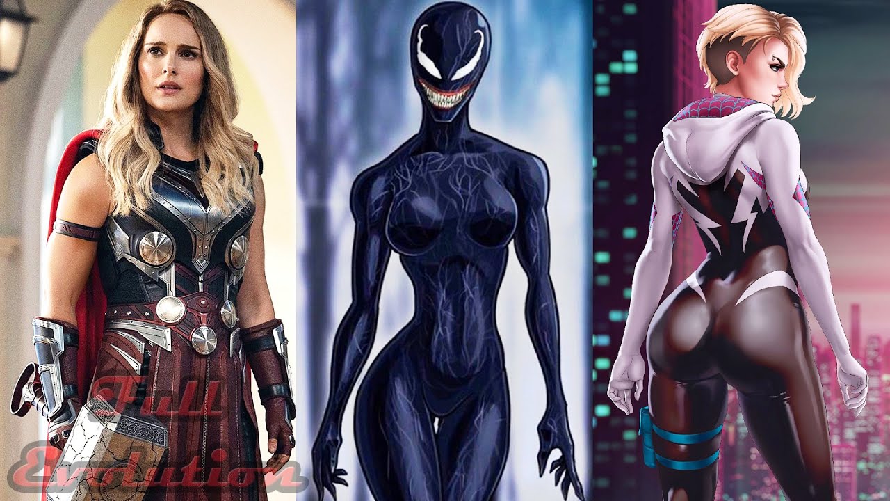 Top 10 Alternate Female Versions Of Superheroes !