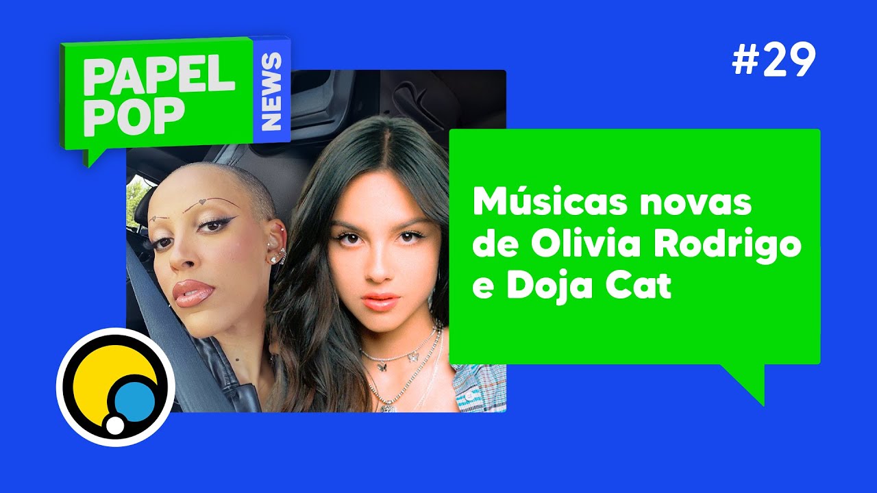 Papelpop News: Novidades de Olivia Rodrigo e Doja Cat + Erika Hilton versus Taylor Swift | DiaTV